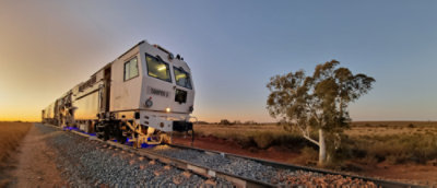 Hancock Iron Ore mining and rail operations.