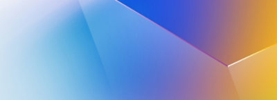 Un dégradé bleu et rose.