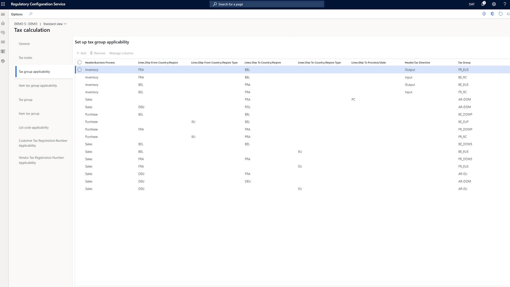Screenshot della console di gestione di Azure.