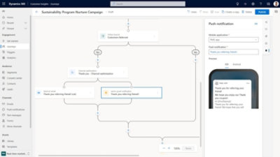 Снимок экрана: схема потока в Azure.