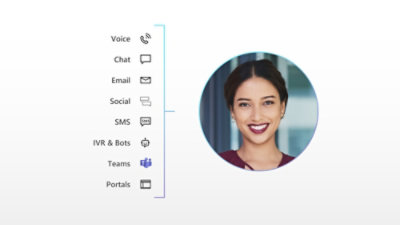 An image of a woman with a smile on her face.