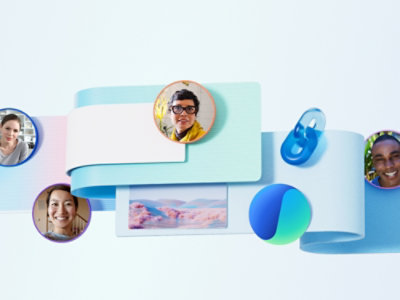 A blue banner with the text "Create a video with AI. Quickly auto compose a video using your own media.