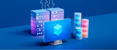 A computer diagram with servers.