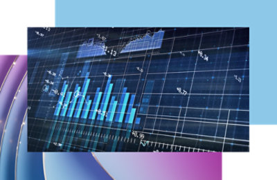 A close-up of a graph displayed on a screen.