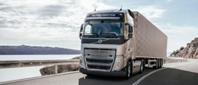 A truck on the road.