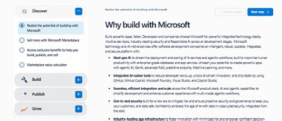 Microsoft interface with guidelines sidebar and document content.