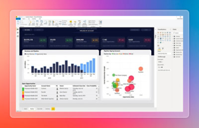 UI screen of data exploration experiences