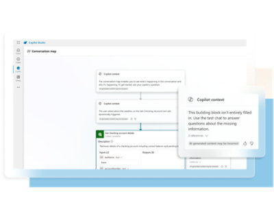 Build your own custom copilot about conversation map