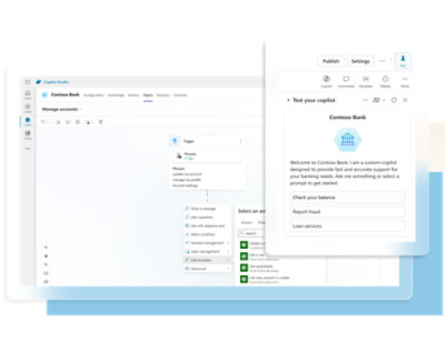 Build your own custom copilot about manage accounts