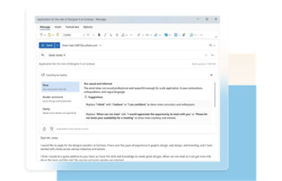 A query being asked to Microsoft Copilot to organize this presentation and the summarized response by the copilot