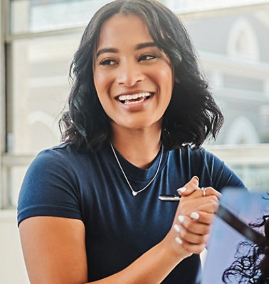 Picture of a smiling woman