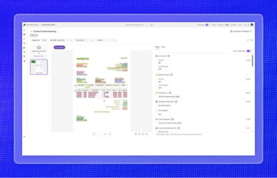 A screenshot of a Invoice analyzer Content Understanding window