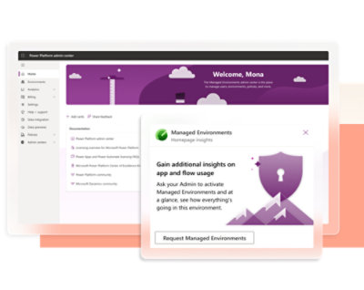 Power Platform admin center: manage environments, policies, users, analytics, and more.