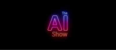 A neon sign with the text The A Show.