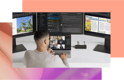 顯示社交媒體頁面的電腦螢幕