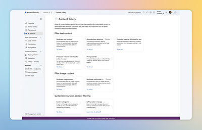 A screenshot of a computer displaying the text Content Salety.