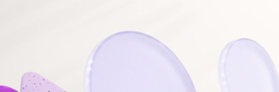 A close-up shot of a blue and purple flower.