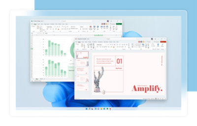 Een Windows 11-desktopscherm met een lege map Extern bureaublad, met een bericht over de afwezigheid van bureaubladstromen.