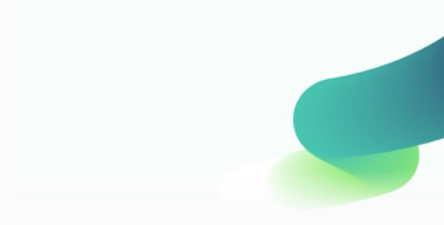 Αφηρημένο φόντο με επικαλυπτόμενες πράσινες και μπλε διαβαθμίσεις που δημιουργούν ένα ομαλό κυματιστό μοτίβο σε ανοιχτό φόντο.