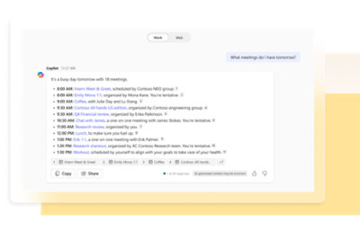 A digital calendar showing a busy day with 13 scheduled meetings starting from 8:00 AM to 5:30 PM 