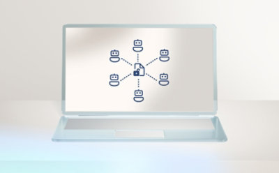 A laptop displaying a computer screen with text BD 8D BD OD.