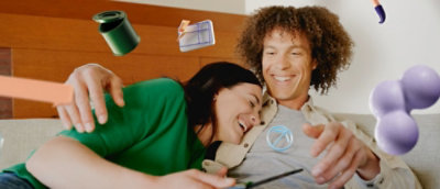 Copilot icon over a floating screen