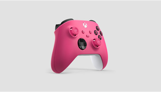 Xbox Wireless Controller – Deep Pink: Ansicht von links