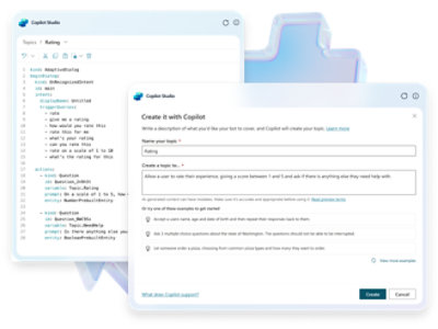 Captura de pantalla que muestra los pasos iniciales para crear un tema