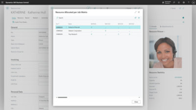 azure 連絡中心的螢幕擷取畫面。