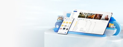 A computer screenshot displaying text Tell me about the school over a cloudy white sky background.