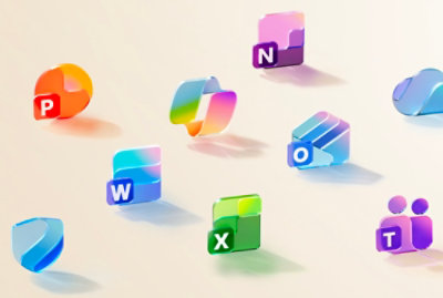 A group of colorful icons with the letters N, P, O, W, X displayed.