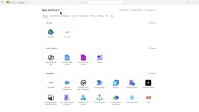 A screenshot of a computer displaying a dashboard interface with some visible text.