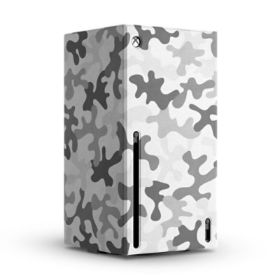 Front and rear views of the Xbox Series X Console Wraps