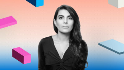 A girl with long hair