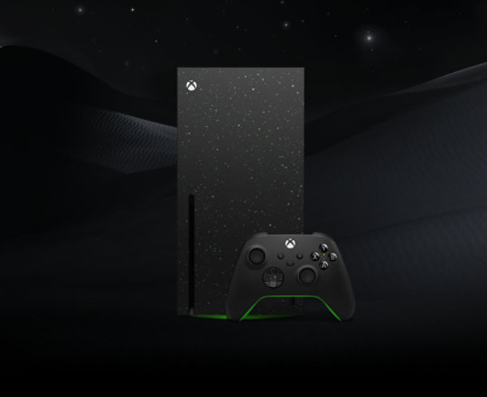 XBOX Series X – 2TB Galaxy Black with XBOX Wireless Controller – Galaxy Black.
