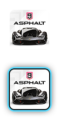 Asphalt 9 ロゴ。