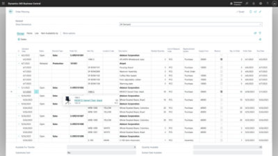 以表格式形式顯示資料的視窗，頂端有可用的篩選。