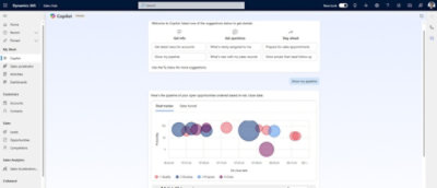 A screenshot featuring a chart and a graph displaying data trends and insights.