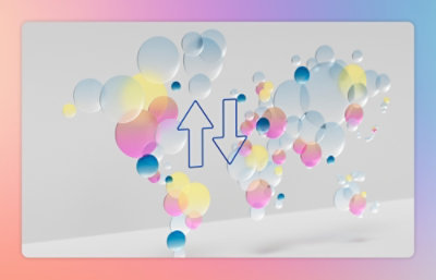 A close-up of bubbles.