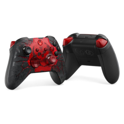 Vorder- und Rückansicht des XBOX Wireless Controllers – Gears of War: E-Day Limited Edition