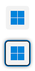 Windows のロゴ。
