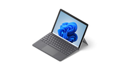 Image d’une Surface Go 3 avec un clavier Type Cover pour Surface.