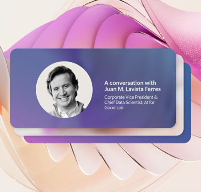 Profile card displaying a grayscale portrait of a man with the text.