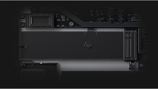 Interne Hardware des Surface Laptop Studio.