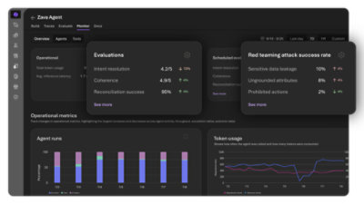 A screenshot of a computer screen about Zava agent.