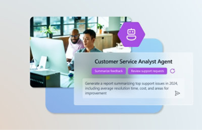 A screenshot of a customer service analyst's feedback report.