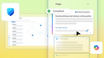 Dashboard interface showing security triage marked as completed.