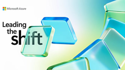 en farverig graduering på en hvid baggrund