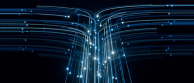 A close-up of lines and dots