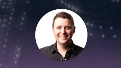 A man smiling.